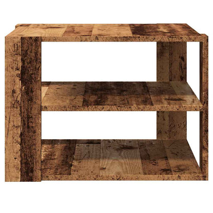 Tavolino da Salotto Legno Vecchio 58x58x40 cm Legno Multistrato