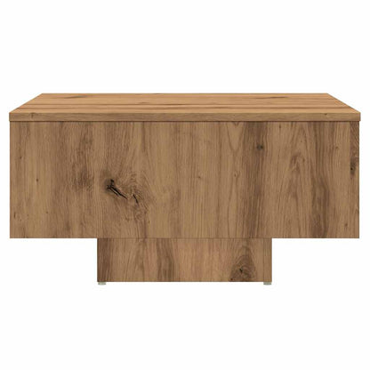 Tavolino da Salotto Rovere Artigianale 60x60x31,5 cm Truciolato
