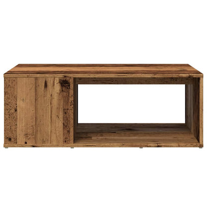 Tavolino da Salotto Legno Antico 90x67x33 cm in Truciolato