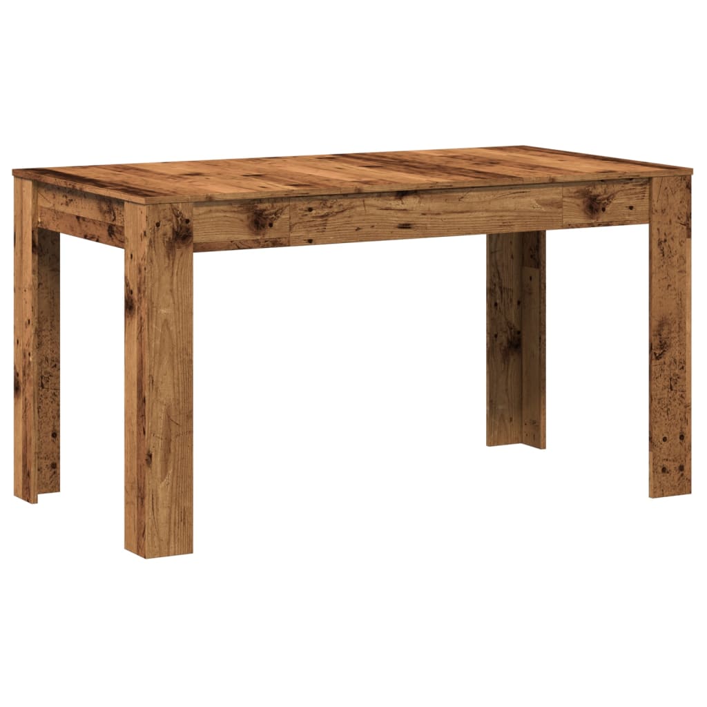 Tavolo da Pranzo Legno Antico 140x74,5x76 cm Legno Multistrato