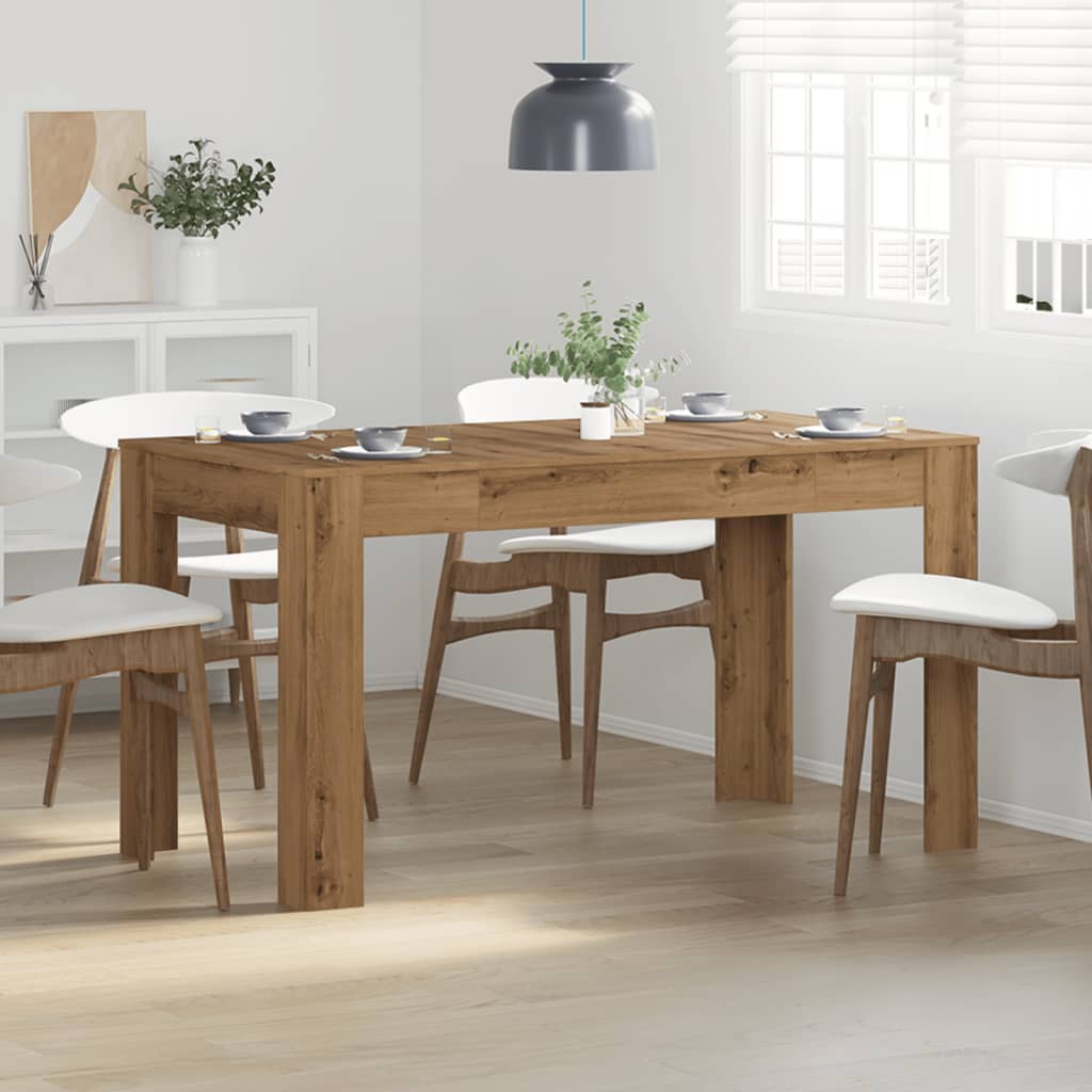 Tavolo Pranzo Artigianale 140x74,5x76 cm Legno Multistrato