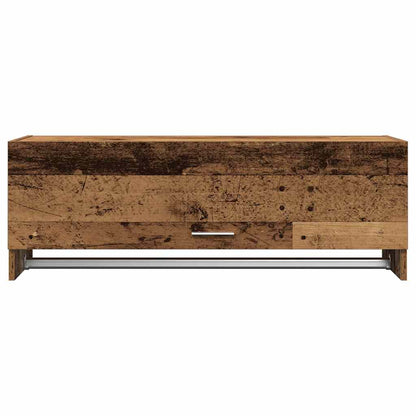 Armadio in Legno Vecchio 100x32,5x35 cm in Legno Multistrato