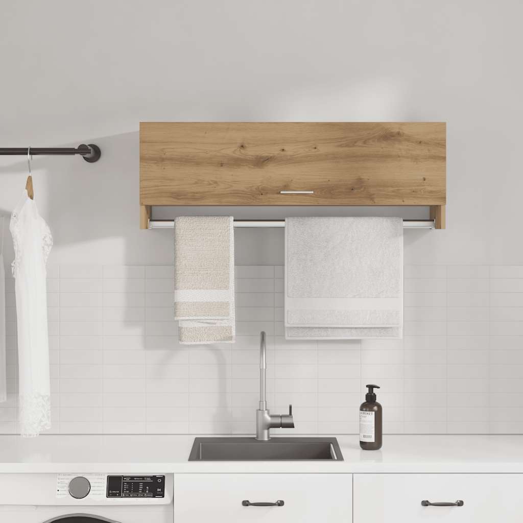 Armadio Rovere Artigianale 100x32,5x35 cm in Truciolato