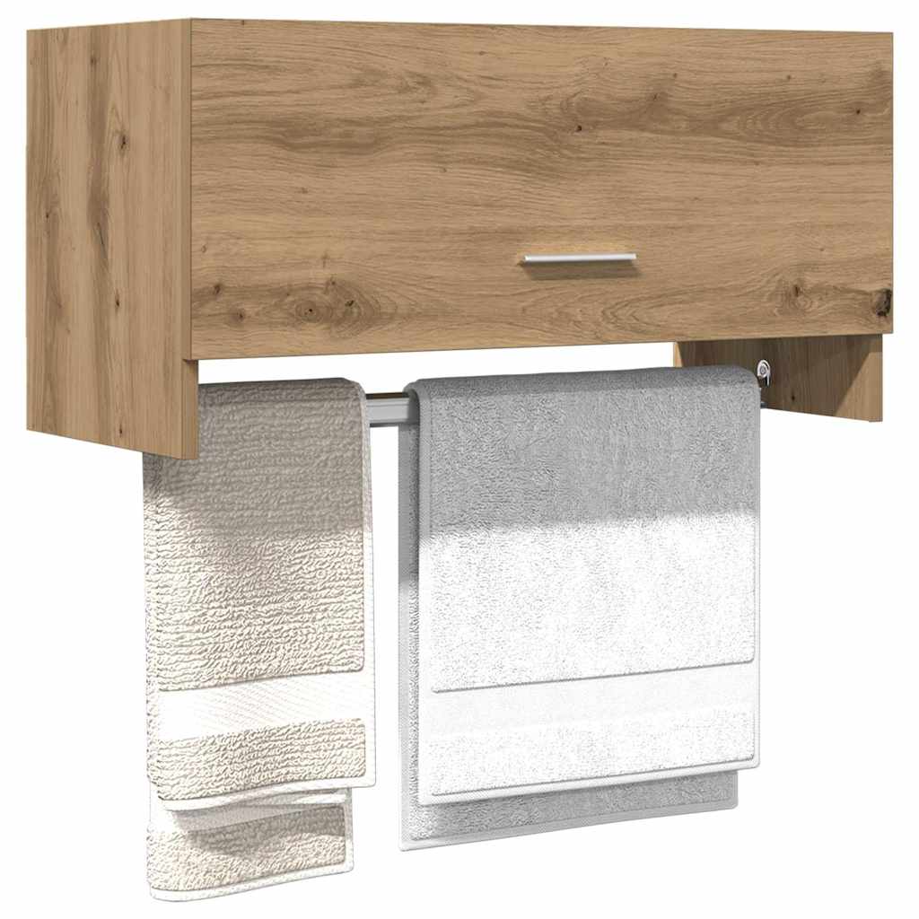 Armadio Rovere Artigianale 70x32,5x35 cm in Truciolato