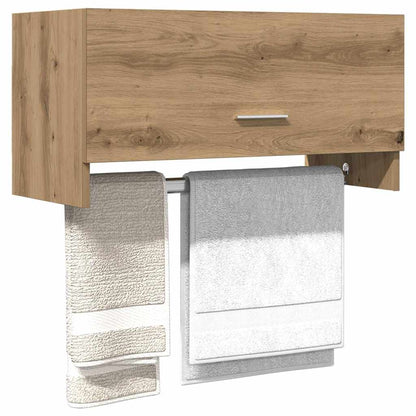 Armadio Rovere Artigianale 70x32,5x35 cm in Truciolato