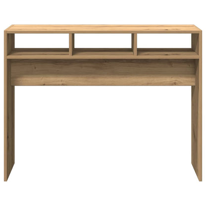 Tavolo Consolle Rovere Artigianale 105x30x80 cm in Truciolato