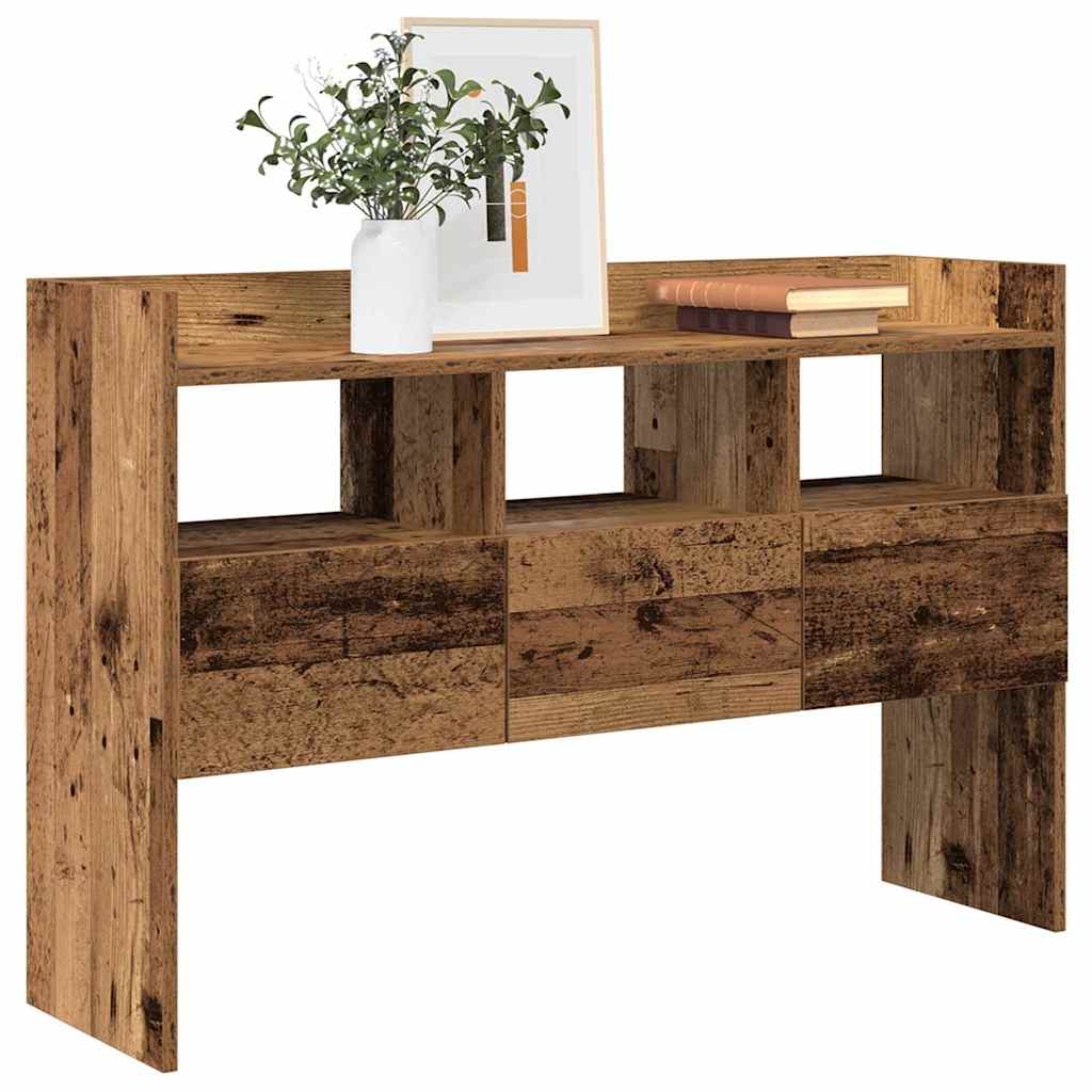 Credenza Legno Vecchio 105x30x70 cm in Legno Multistrato