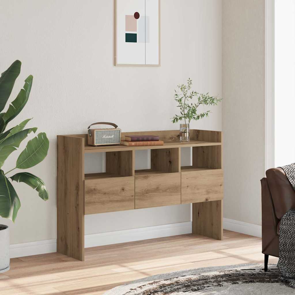 Credenza Rovere Artigianale 105x30x70 cm in Legno Multistrato