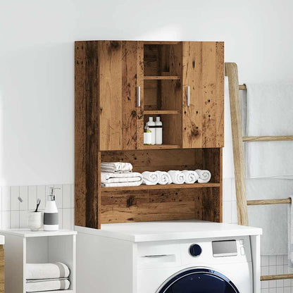 Mobile per Lavatrice Legno Antico 70,5x25,5x90 cm
