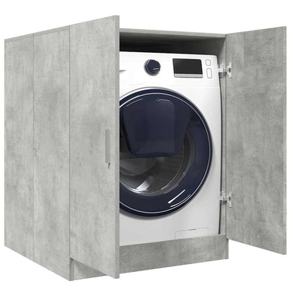 Mobile per Lavatrice Grigio Cemento 70,5x71,5x91,5 cm