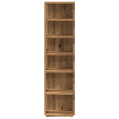Scarpiere 2 pz Rovere Artigianale 28x27x102 cm in Truciolato