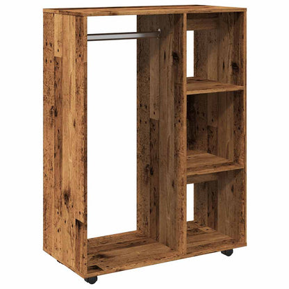 Armadio Legno Antico 80x40x110 cm in Legno Multistrato