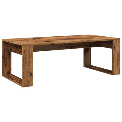 Tavolino da Salotto Legno Antico 102x50x35 cm in Truciolato