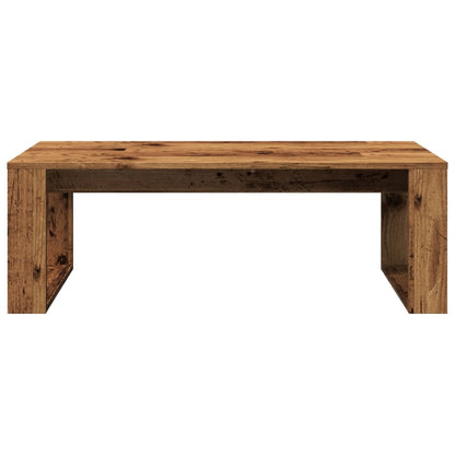 Tavolino da Salotto Legno Antico 102x50x35 cm in Truciolato