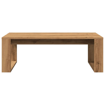 Tavolino Salotto Rovere Artigianale 102x50x35 cm in Truciolato