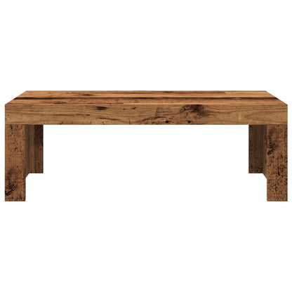 Tavolino da Salotto Legno Antico 102x50x35 cm in Truciolato