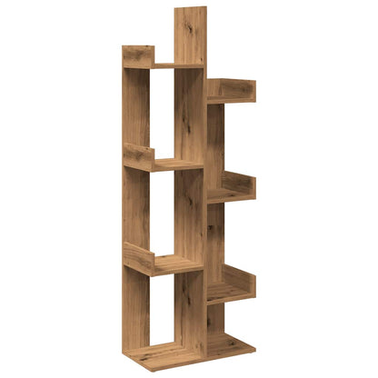 Libreria Rovere Artigianale 48x25,5x140 cm Legno Multistrato