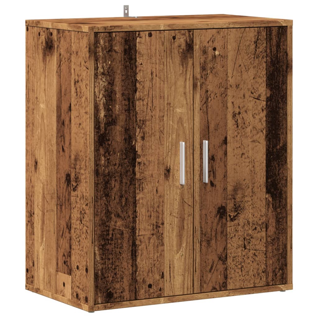 Scarpiera Legno Vecchio 60x35x70 cm in Legno Multistrato