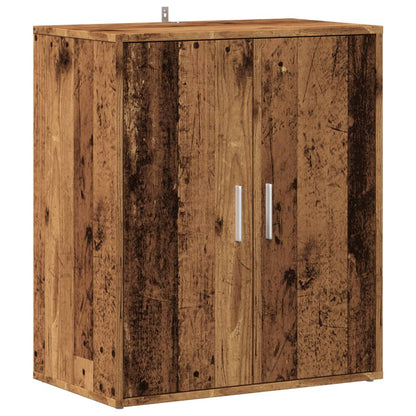 Scarpiera Legno Vecchio 60x35x70 cm in Legno Multistrato