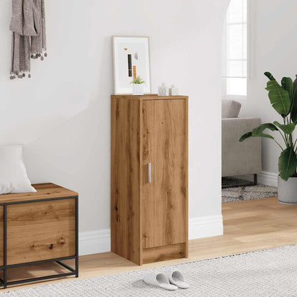 Scarpiera Rovere Artigianale 32x35x92 cm in Legno Multistrato
