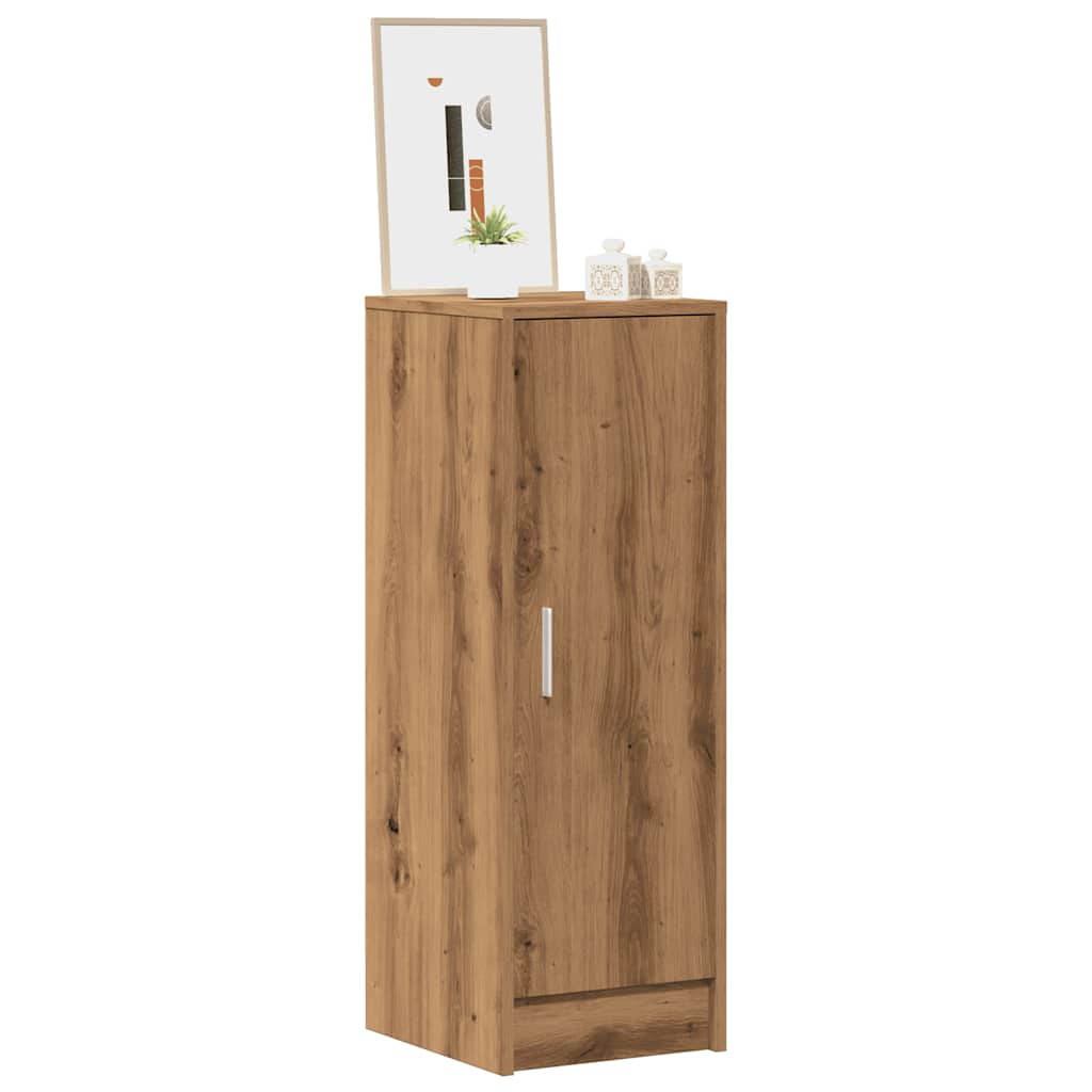 Scarpiera Rovere Artigianale 32x35x92 cm in Legno Multistrato