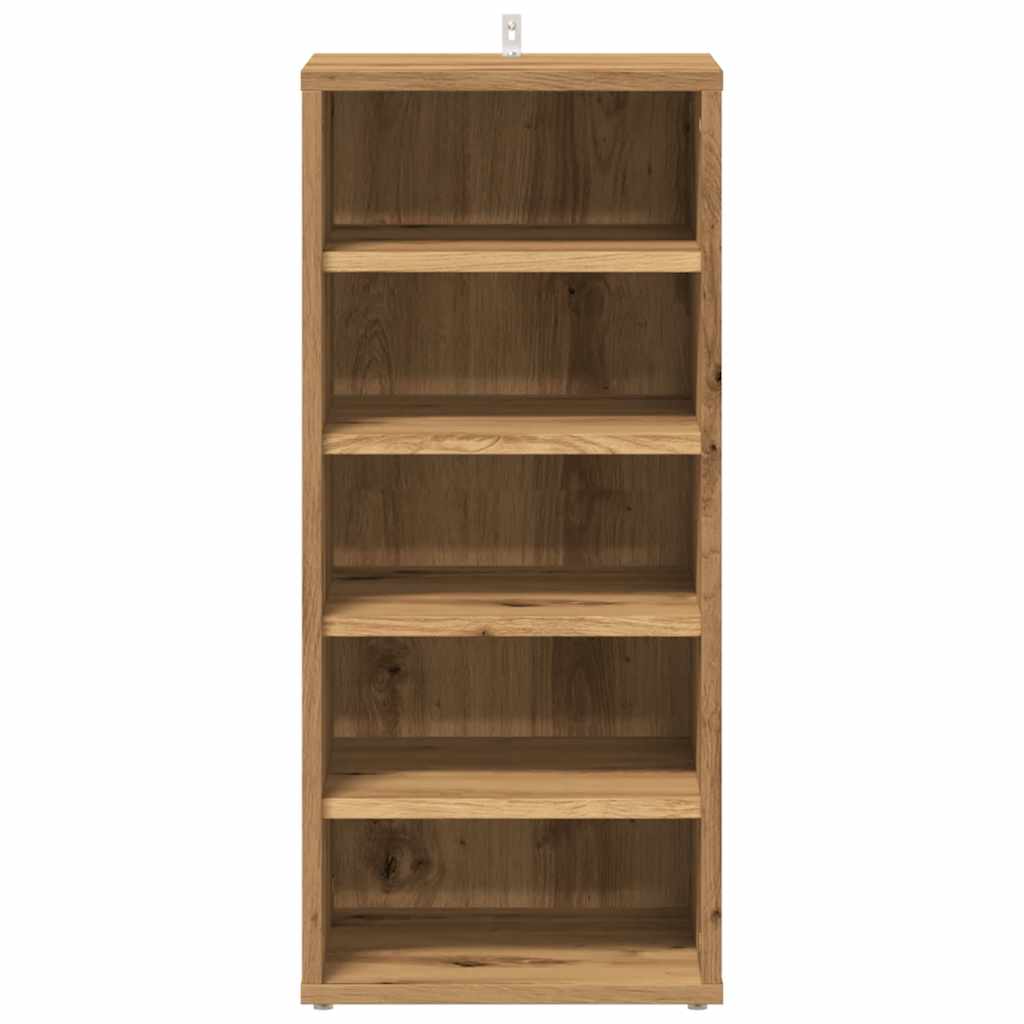 Scarpiera Rovere Artigianale 32x35x70 cm in Legno Multistrato