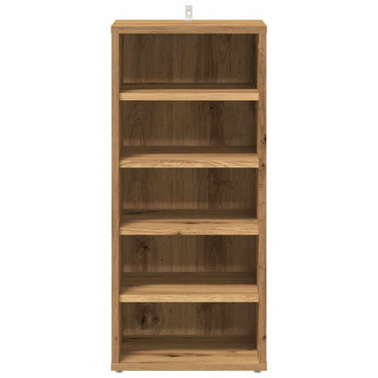 Scarpiera Rovere Artigianale 32x35x70 cm in Legno Multistrato