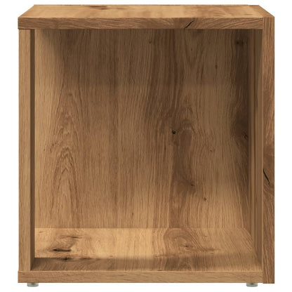 Tavolino da Salotto Rovere Artigianale 33x33x34cm in Truciolato