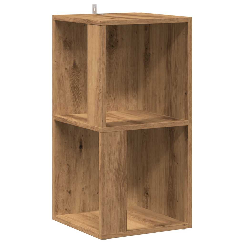 Mobile Angolare Rovere Artigianale 33x33x67 cm in Truciolato