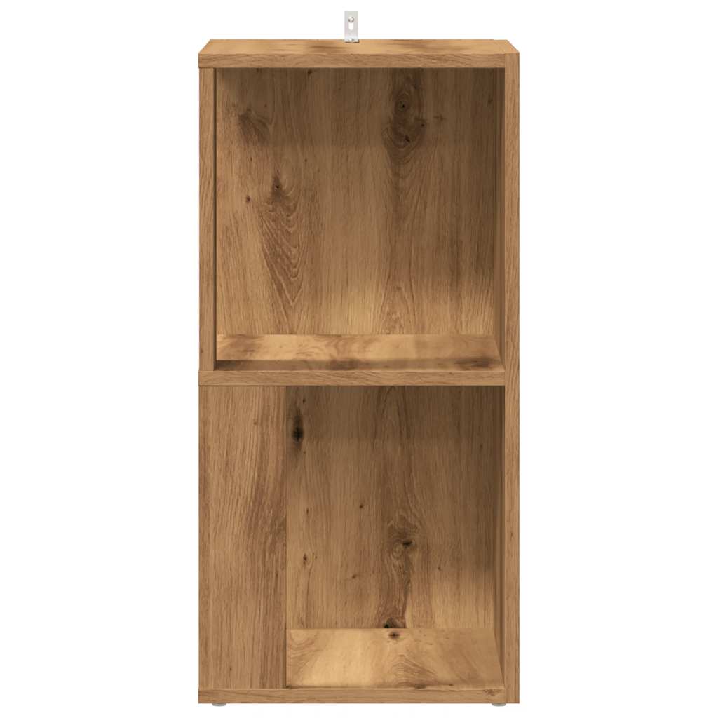 Mobile Angolare Rovere Artigianale 33x33x67 cm in Truciolato