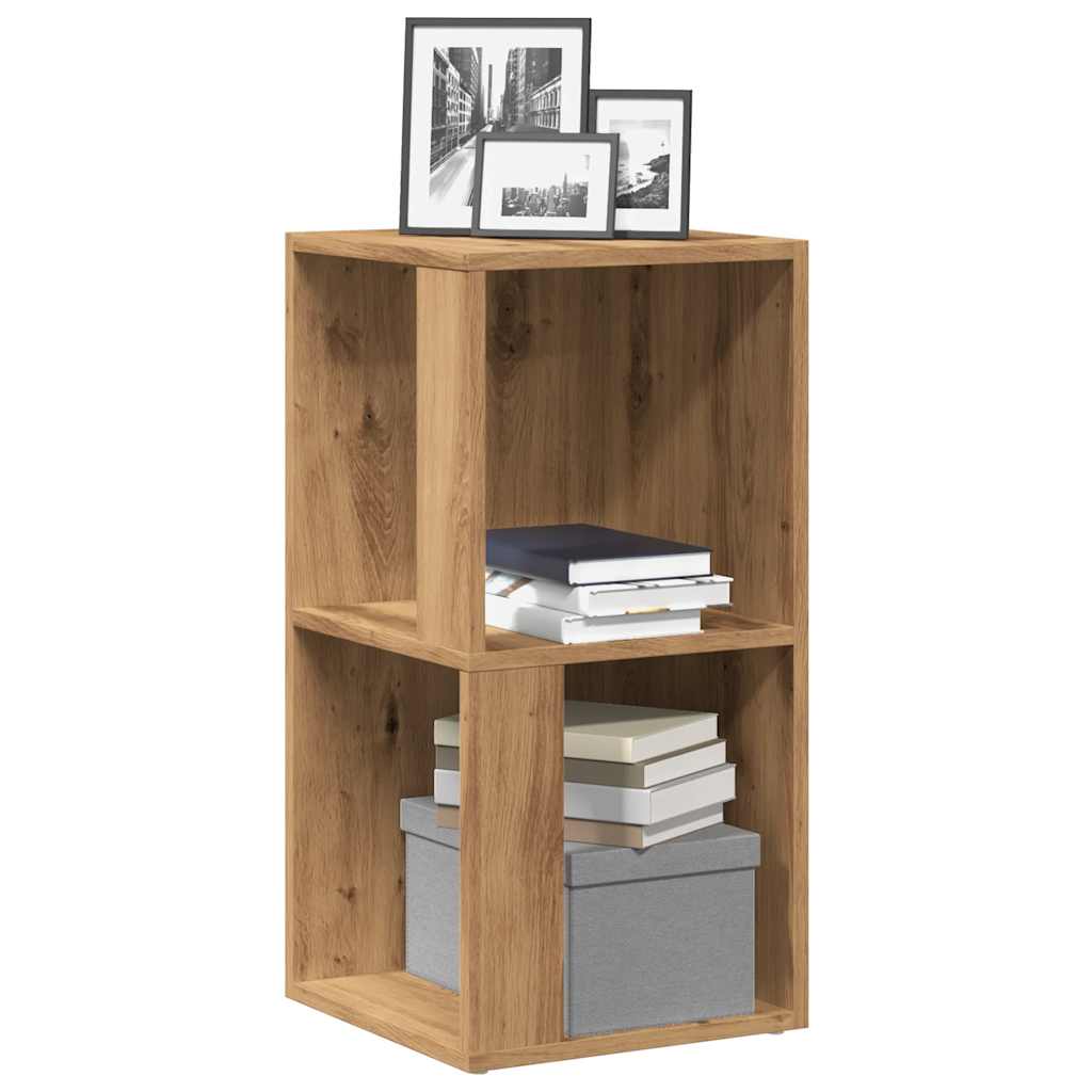 Mobile Angolare Rovere Artigianale 33x33x67 cm in Truciolato