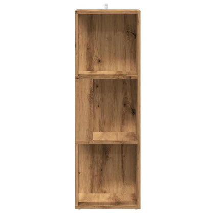 Mobile Angolare Rovere Artigianale 33x33x100 cm in Truciolato