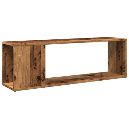 Mobile Porta TV Legno Antico 100x24x32 cm in Legno Multistrato