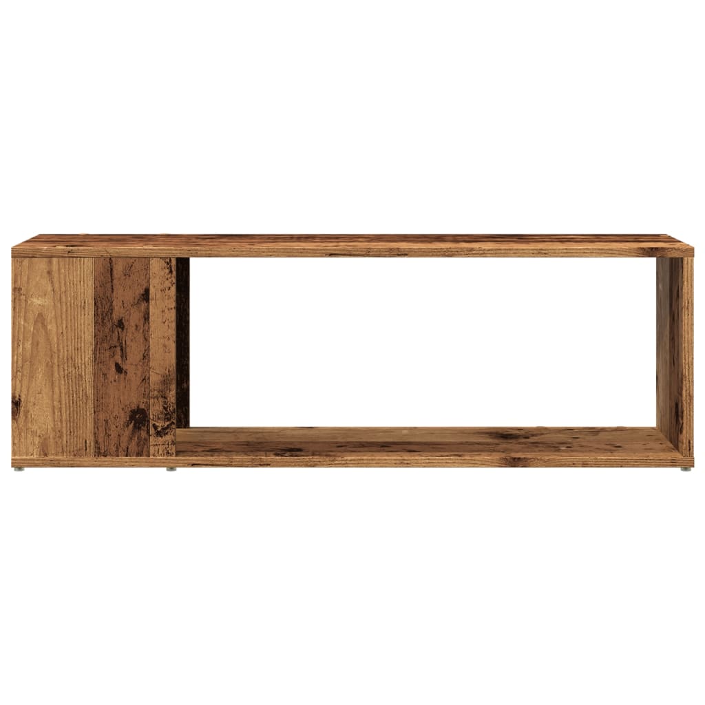 Mobile Porta TV Legno Antico 100x24x32 cm in Legno Multistrato