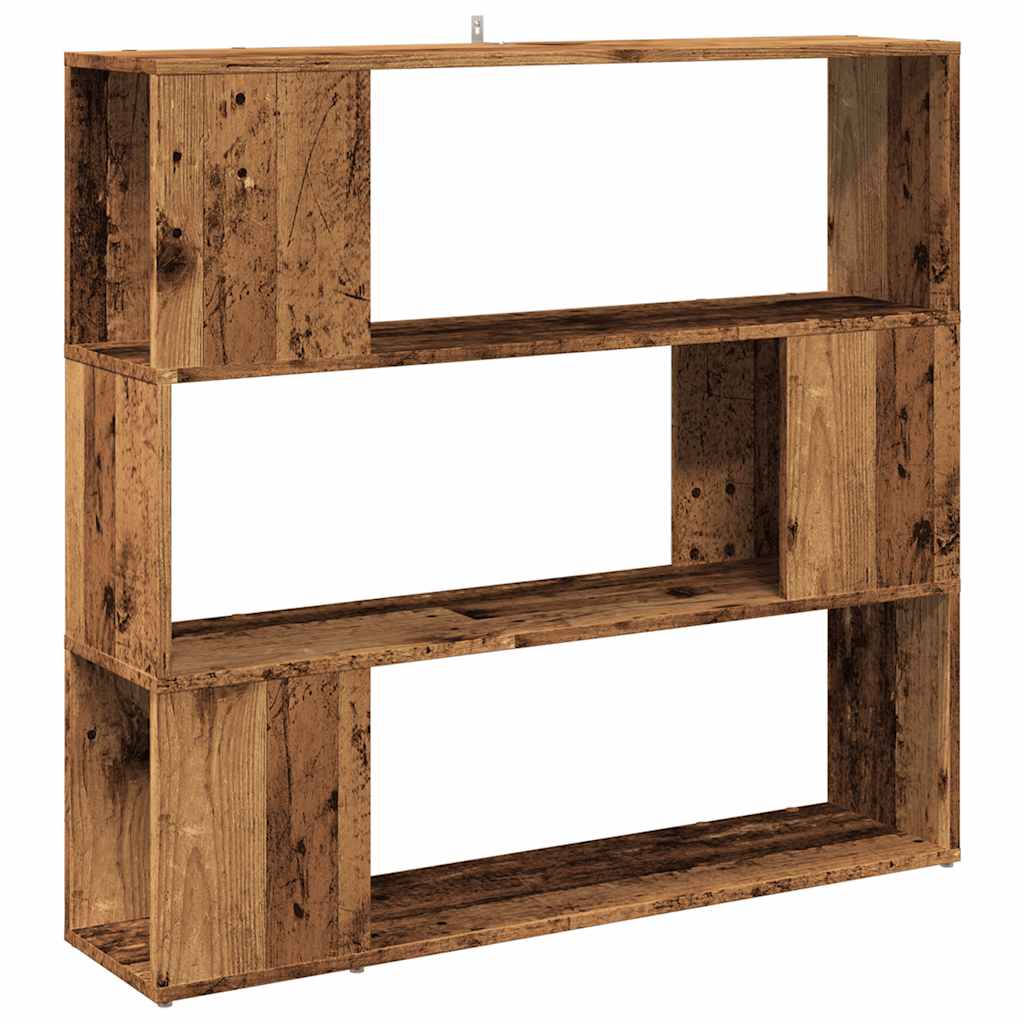Libreria/Divisorio in Legno Vecchio 100x24x94 cm