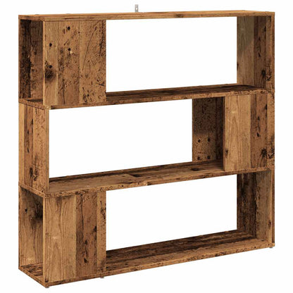 Libreria/Divisorio in Legno Vecchio 100x24x94 cm