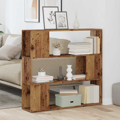 Libreria/Divisorio in Legno Vecchio 100x24x94 cm