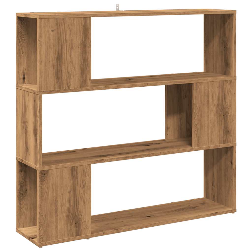 Libreria/Divisorio in Rovere Artigianale 100x24x94 cm