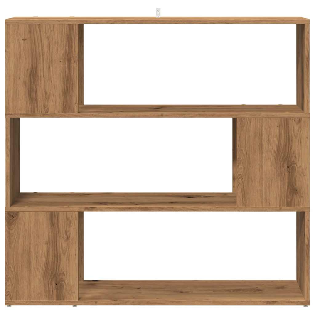 Libreria/Divisorio in Rovere Artigianale 100x24x94 cm