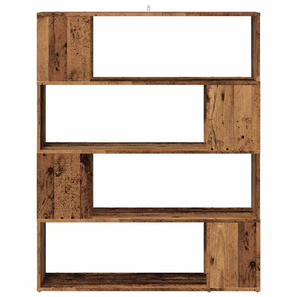 Libreria/Divisorio in Legno Vecchio 100x24x124,5 cm