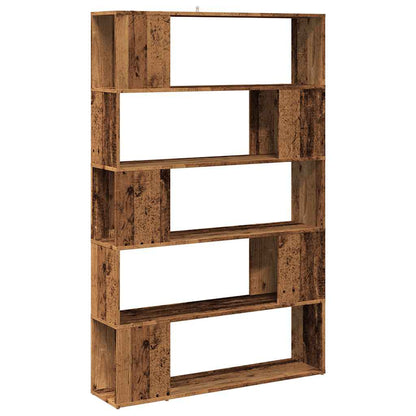 Libreria/Divisorio in Legno Vecchio 100x24x155 cm