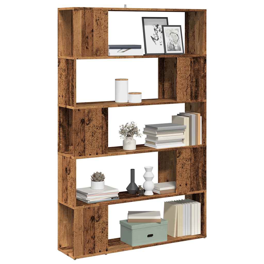 Libreria/Divisorio in Legno Vecchio 100x24x155 cm
