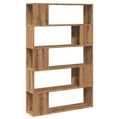 Libreria/Divisorio in Rovere Artigianale 100x24x155 cm