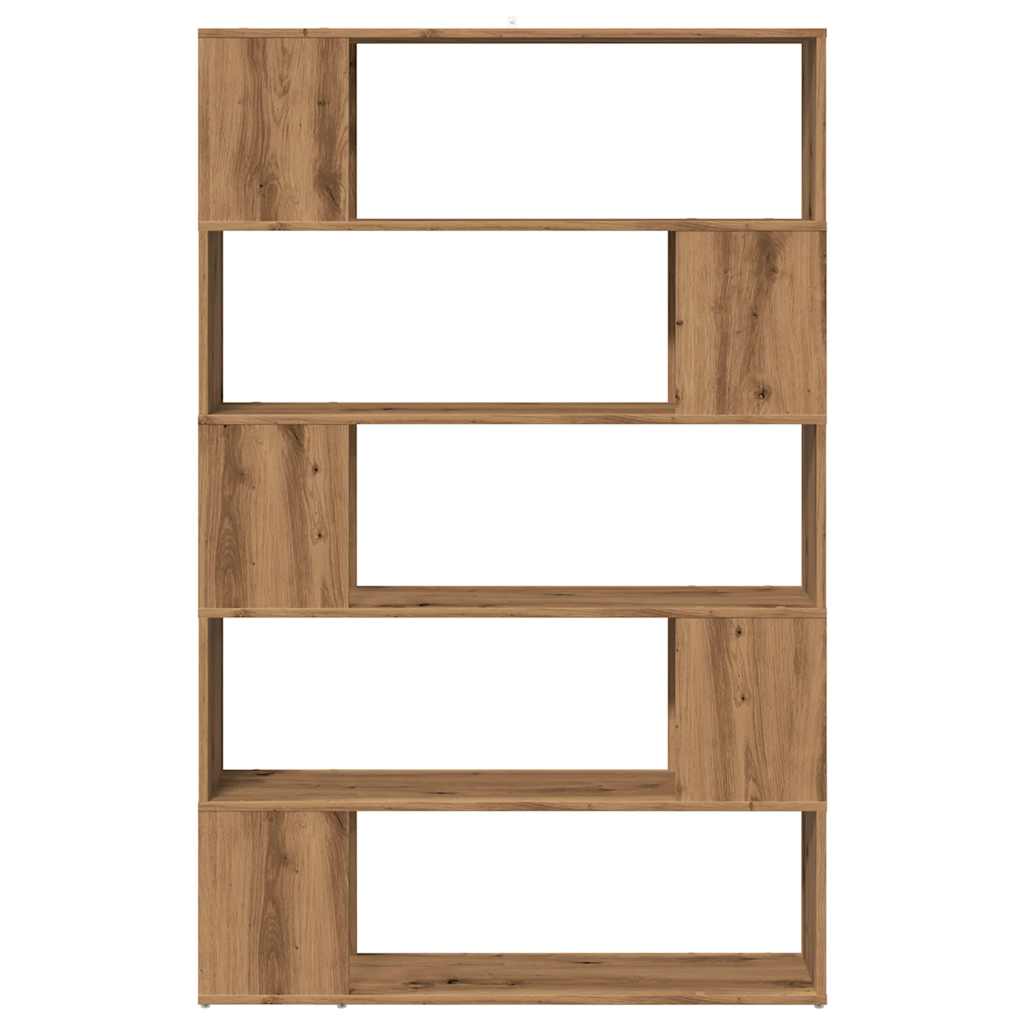 Libreria/Divisorio in Rovere Artigianale 100x24x155 cm