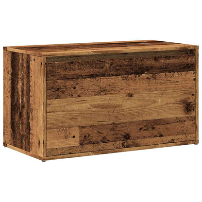 Panca Ingresso 80x40x45 cm Legno Vecchio Legno Multistrato