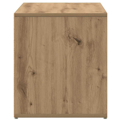 Panca Ingresso 80x40x45 cm Rovere Artigianale Legno Multistrato