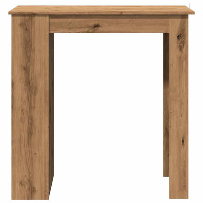 Tavolo da Bar con Ripiani Rovere 102x50x103,5 cm in Truciolato