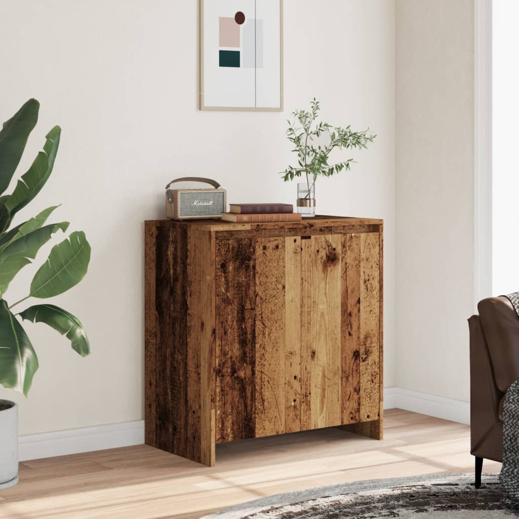 Credenza Legno Antico 70x41x75 cm in Truciolato
