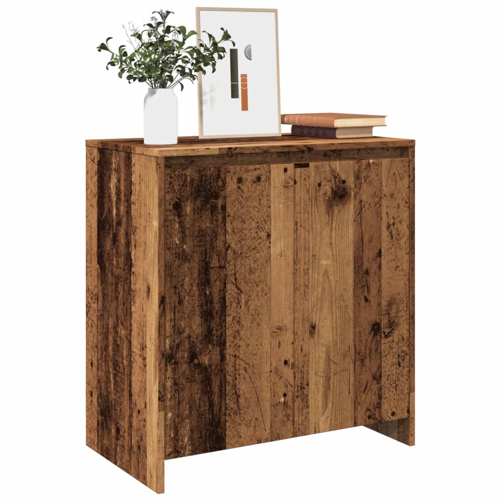 Credenza Legno Antico 70x41x75 cm in Truciolato