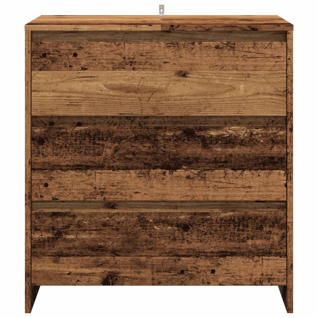 Credenza Legno Antico 70x41x75 cm in Truciolato
